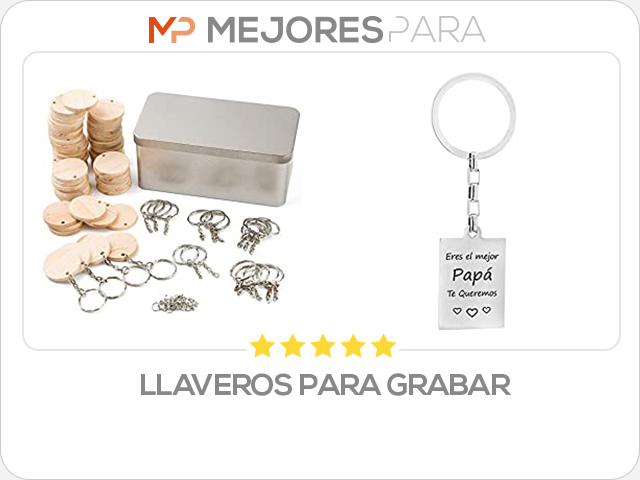 llaveros para grabar