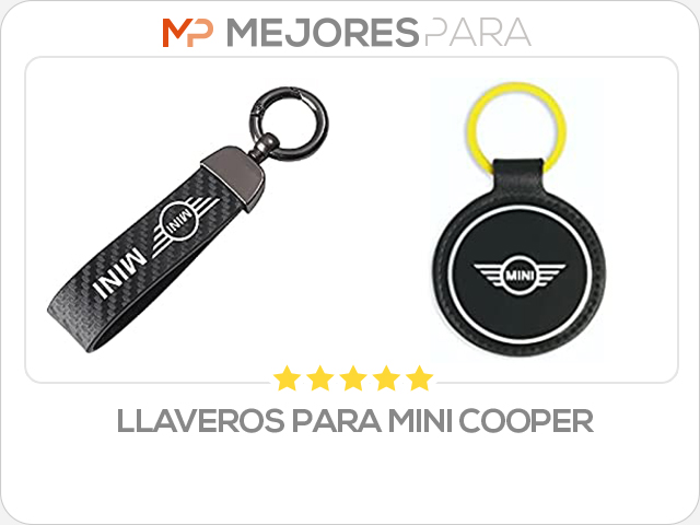 llaveros para mini cooper