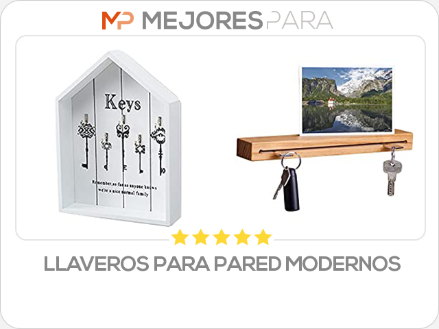 llaveros para pared modernos