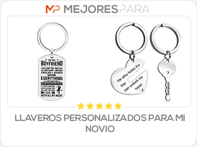 llaveros personalizados para mi novio