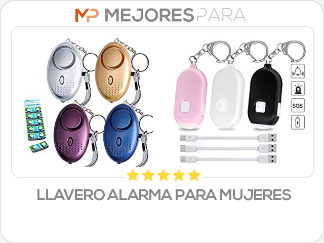 llavero alarma para mujeres