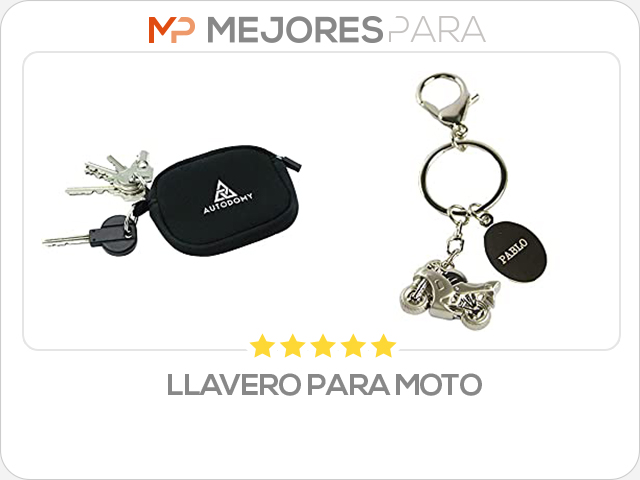 llavero para moto