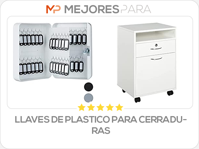 llaves de plastico para cerraduras