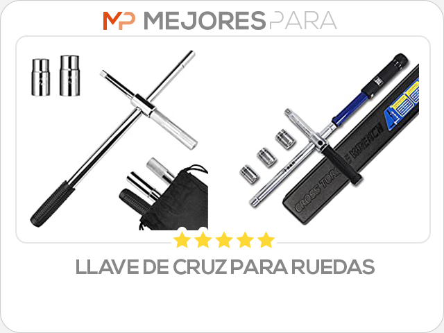 llave de cruz para ruedas