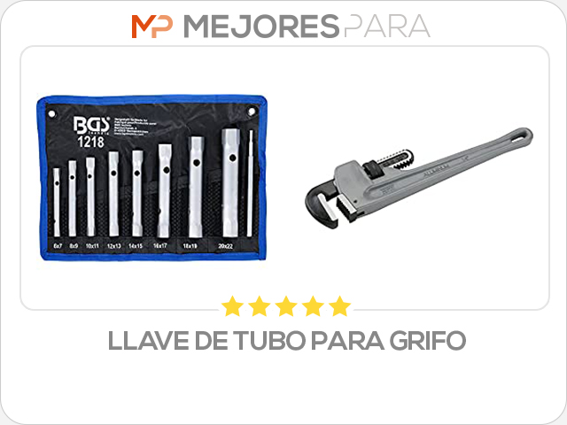 llave de tubo para grifo