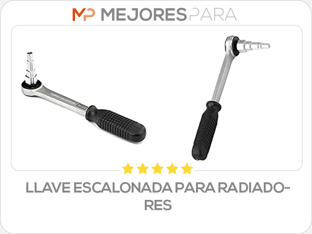 llave escalonada para radiadores