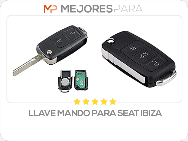 llave mando para seat ibiza