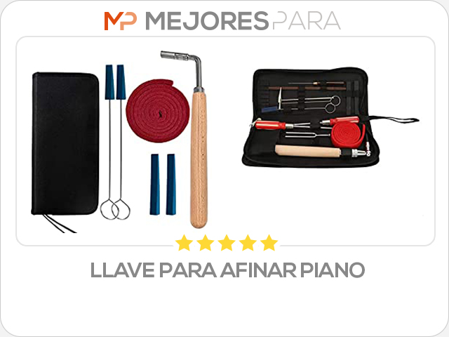 llave para afinar piano