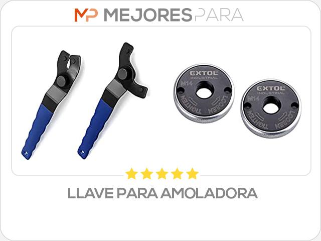 llave para amoladora