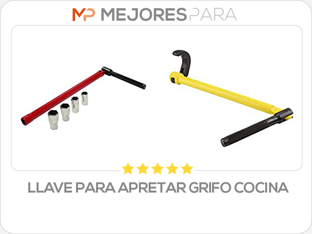 llave para apretar grifo cocina