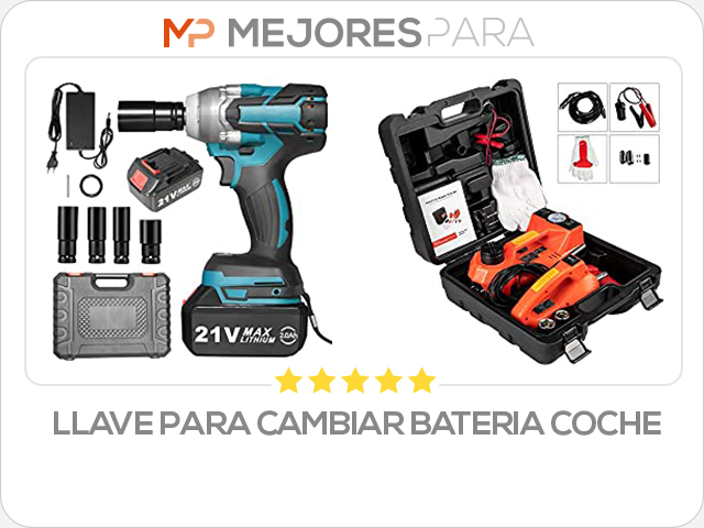 llave para cambiar bateria coche