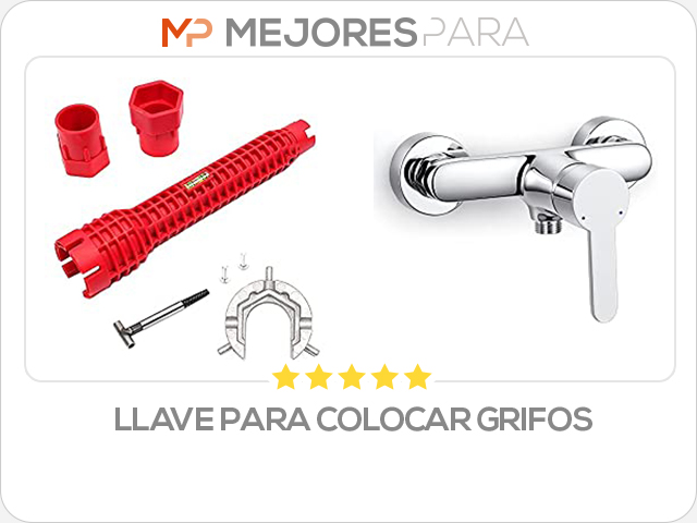 llave para colocar grifos