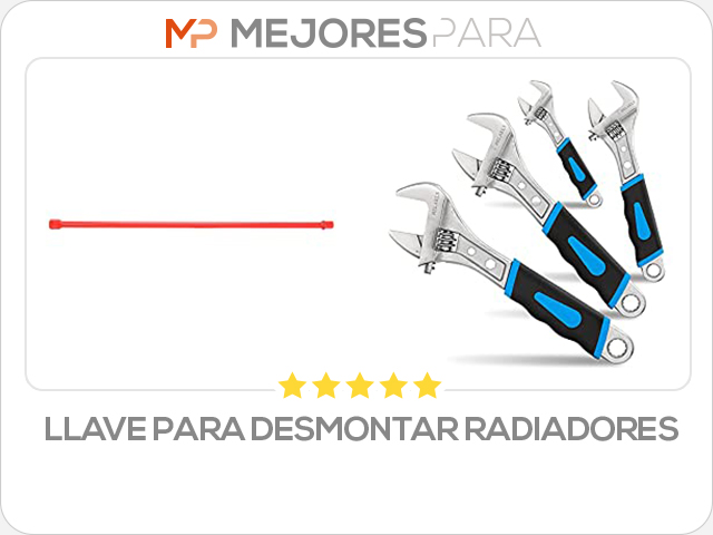 llave para desmontar radiadores