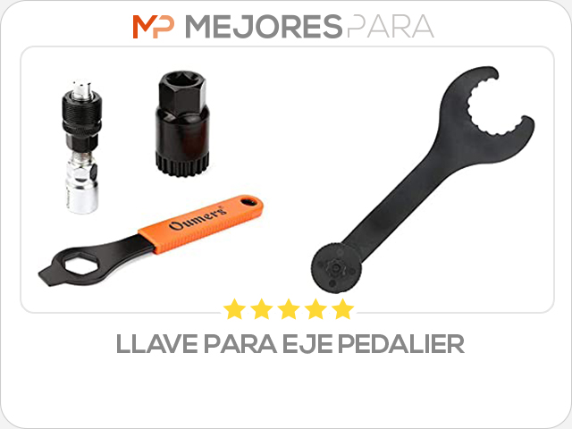 llave para eje pedalier