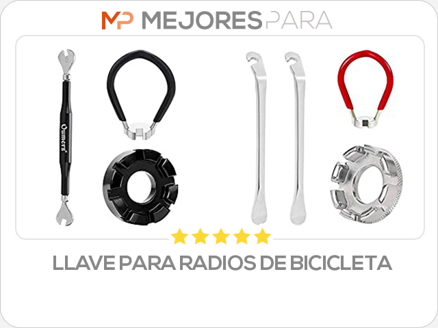 llave para radios de bicicleta