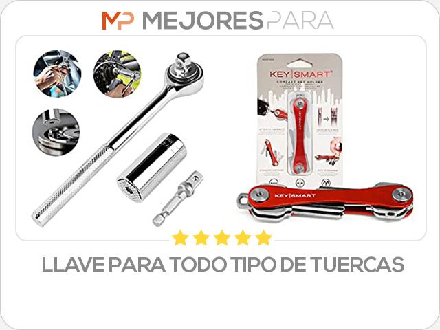 llave para todo tipo de tuercas