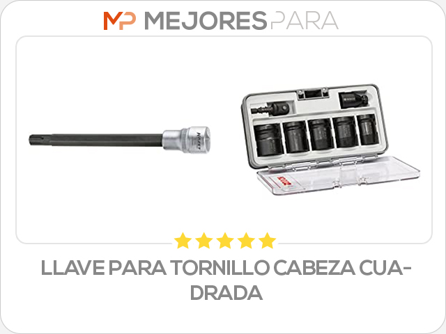 llave para tornillo cabeza cuadrada