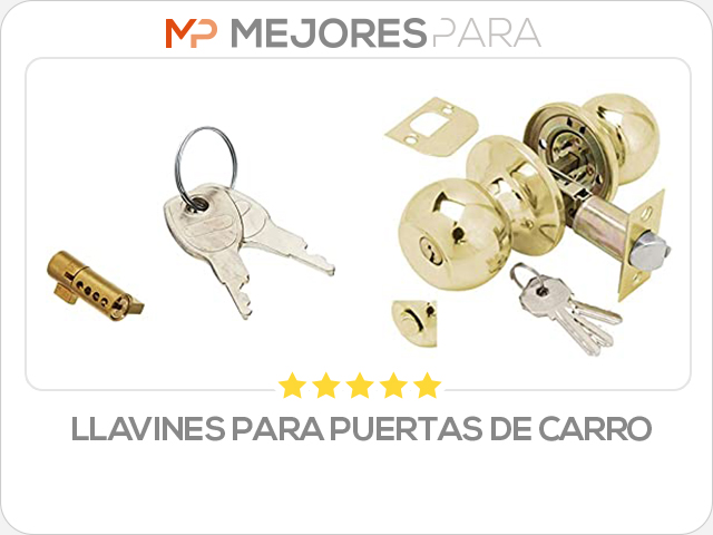 llavines para puertas de carro