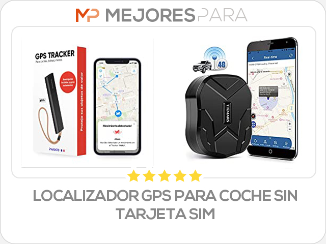 localizador gps para coche sin tarjeta sim