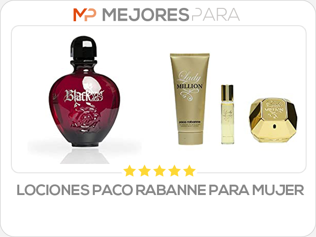 lociones paco rabanne para mujer