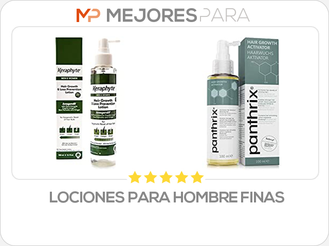 lociones para hombre finas