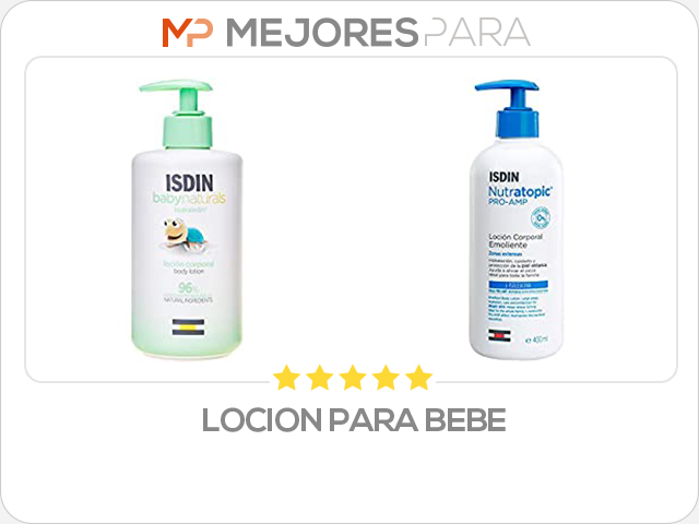 locion para bebe