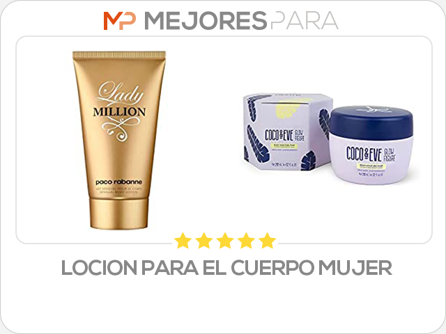 locion para el cuerpo mujer