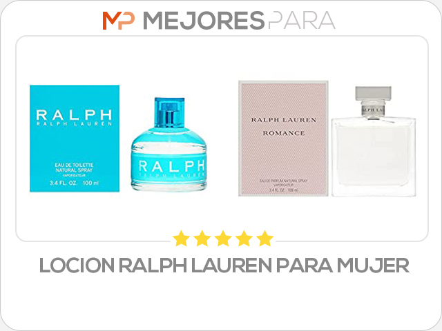 locion ralph lauren para mujer