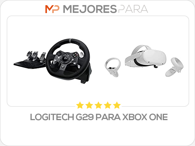 logitech g29 para xbox one