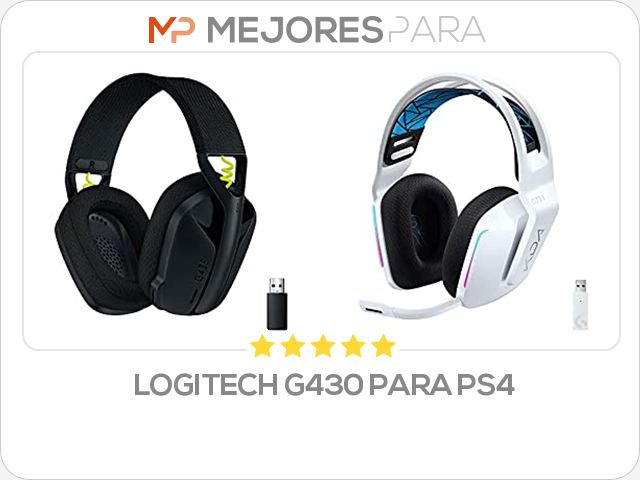 logitech g430 para ps4