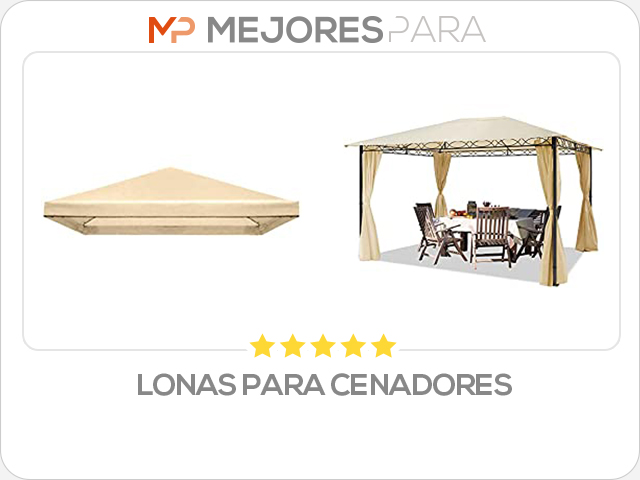 lonas para cenadores