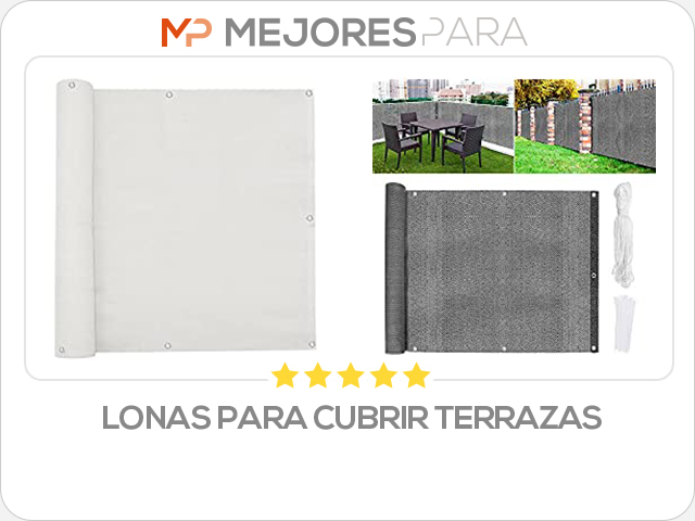 lonas para cubrir terrazas