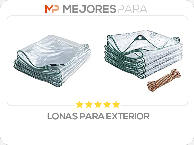 lonas para exterior