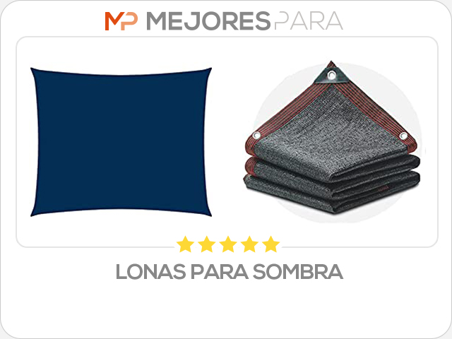 lonas para sombra