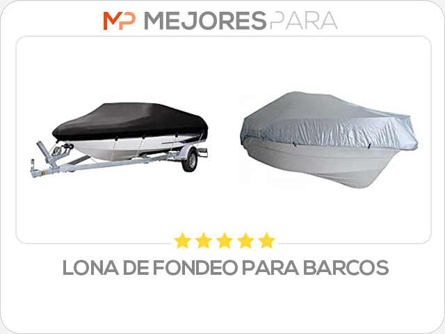 lona de fondeo para barcos