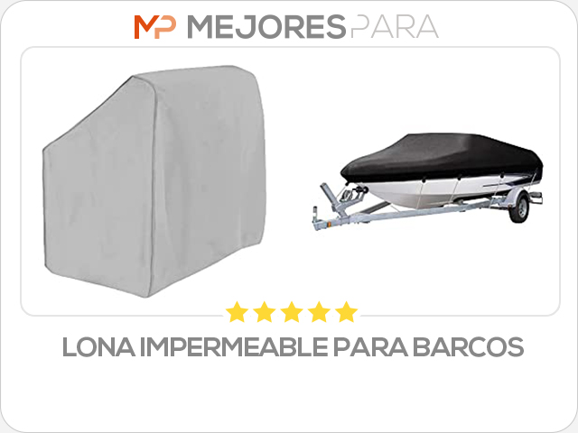 lona impermeable para barcos