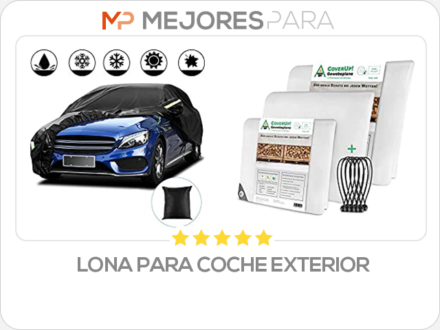 lona para coche exterior