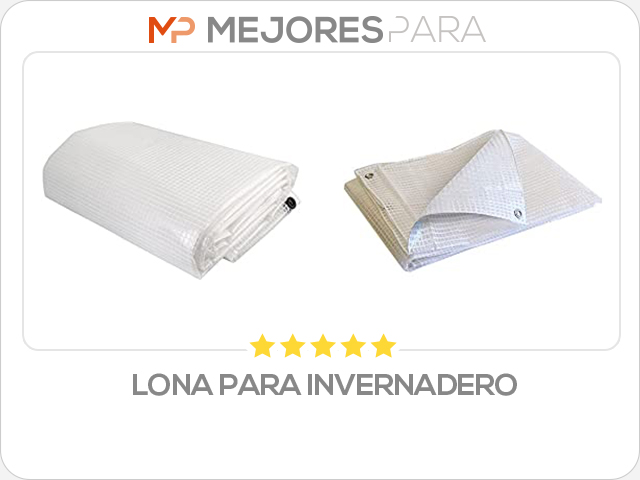 lona para invernadero