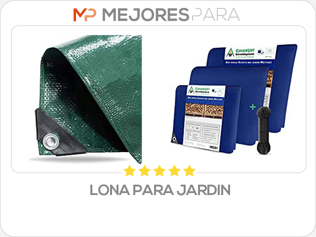 lona para jardin