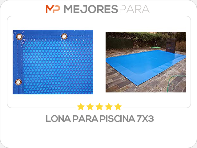 lona para piscina 7x3