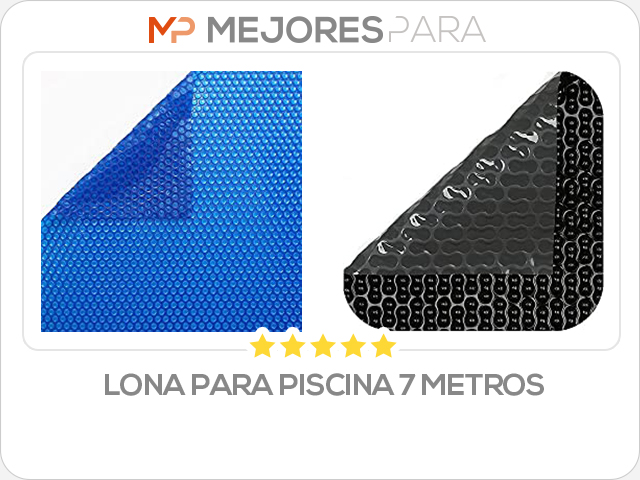 lona para piscina 7 metros