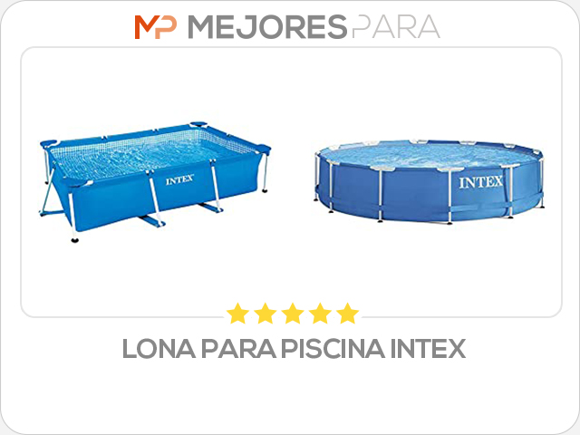 lona para piscina intex