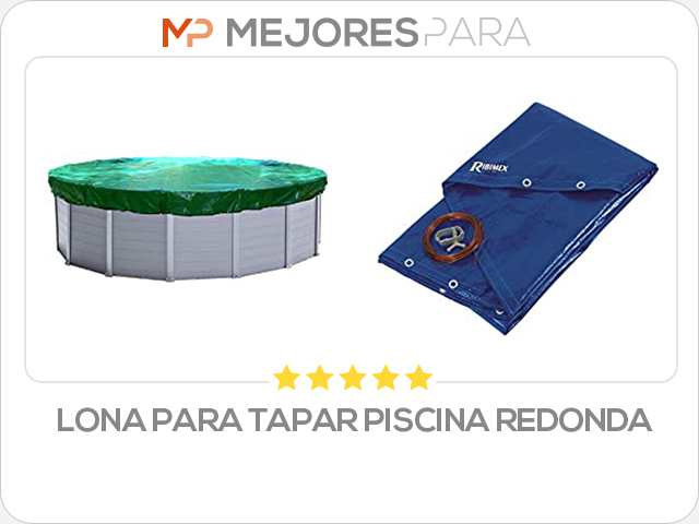 lona para tapar piscina redonda