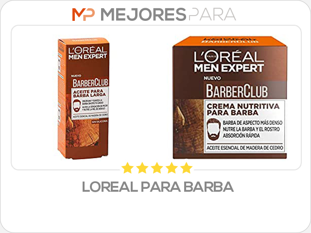 loreal para barba