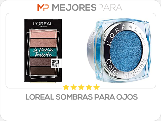 loreal sombras para ojos