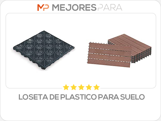 loseta de plastico para suelo