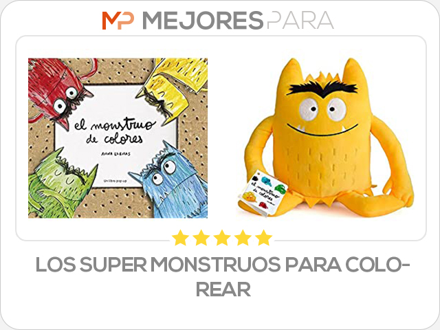 los super monstruos para colorear