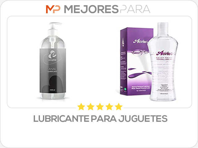 lubricante para juguetes