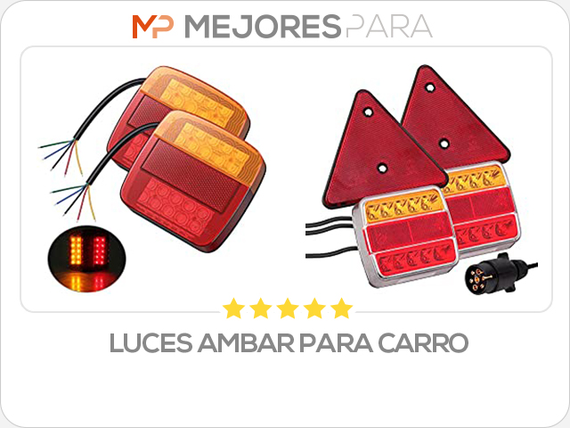 luces ambar para carro