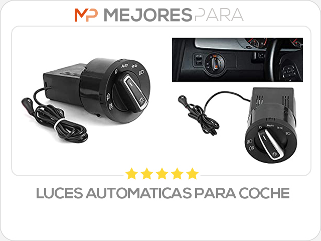 luces automaticas para coche